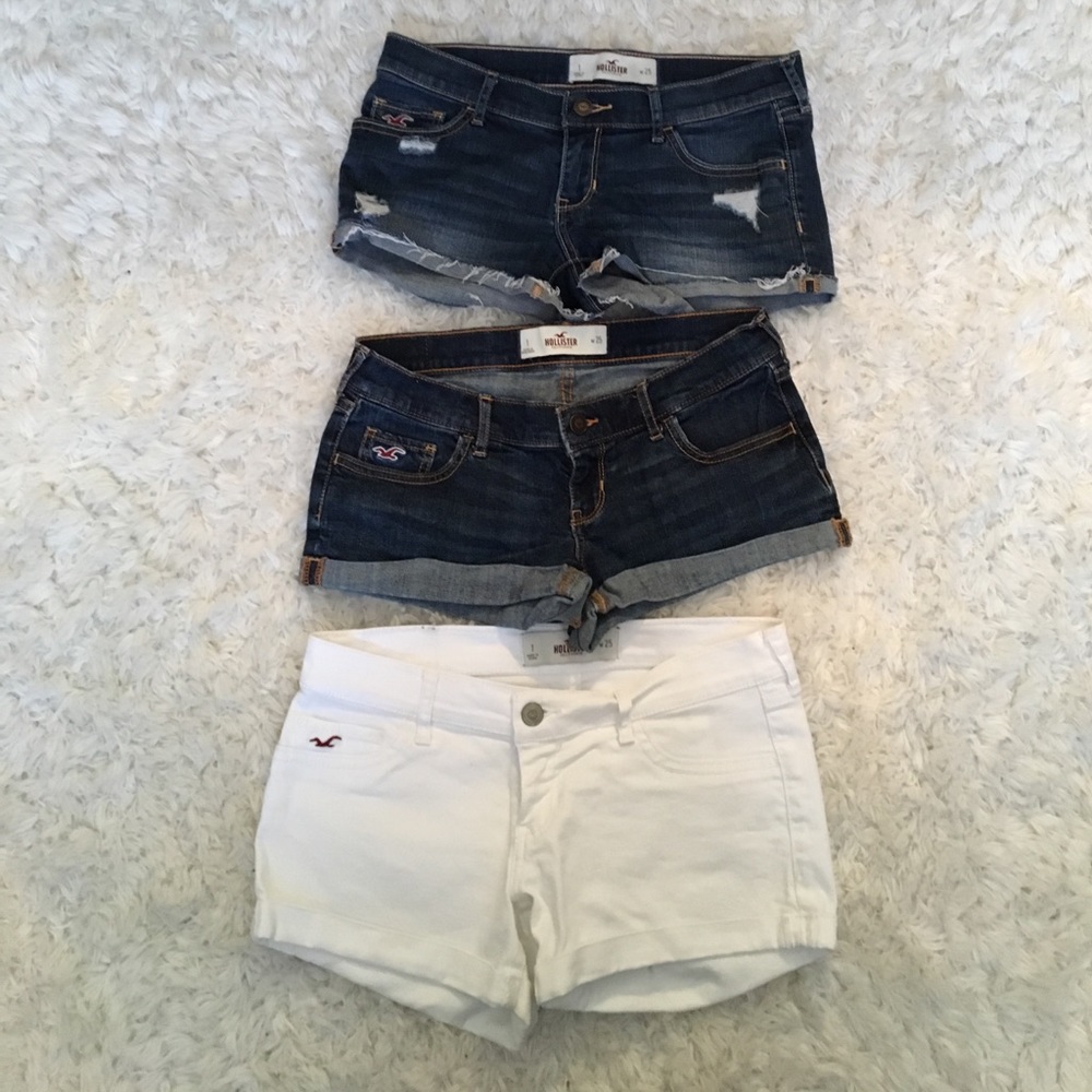Hollister jean short bundle